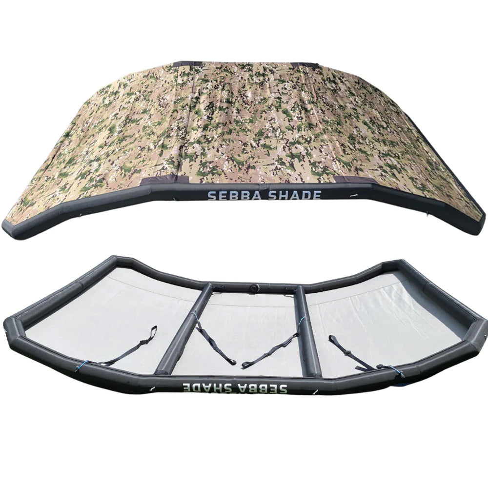 Sebba Shade 6 x 9 ft. Camo Sun Shade f/Boats Up To 28' [SS6X9CAM]