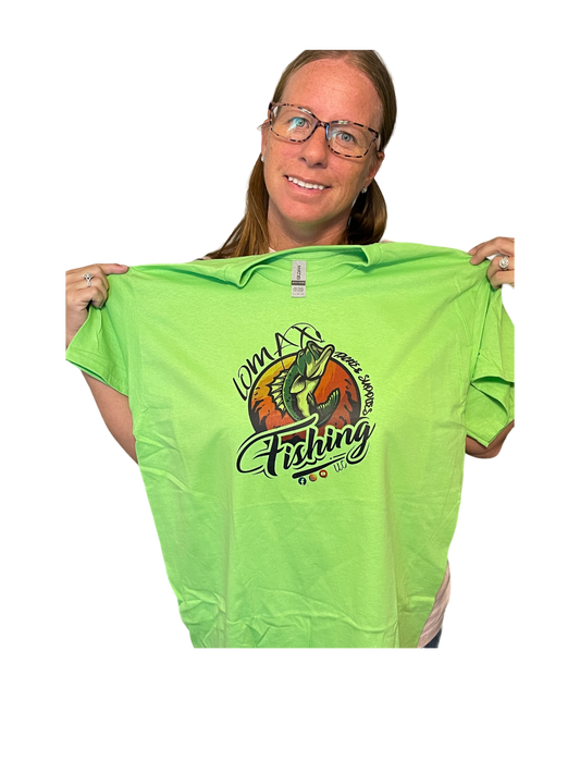 Lime Green Colored logo shirt