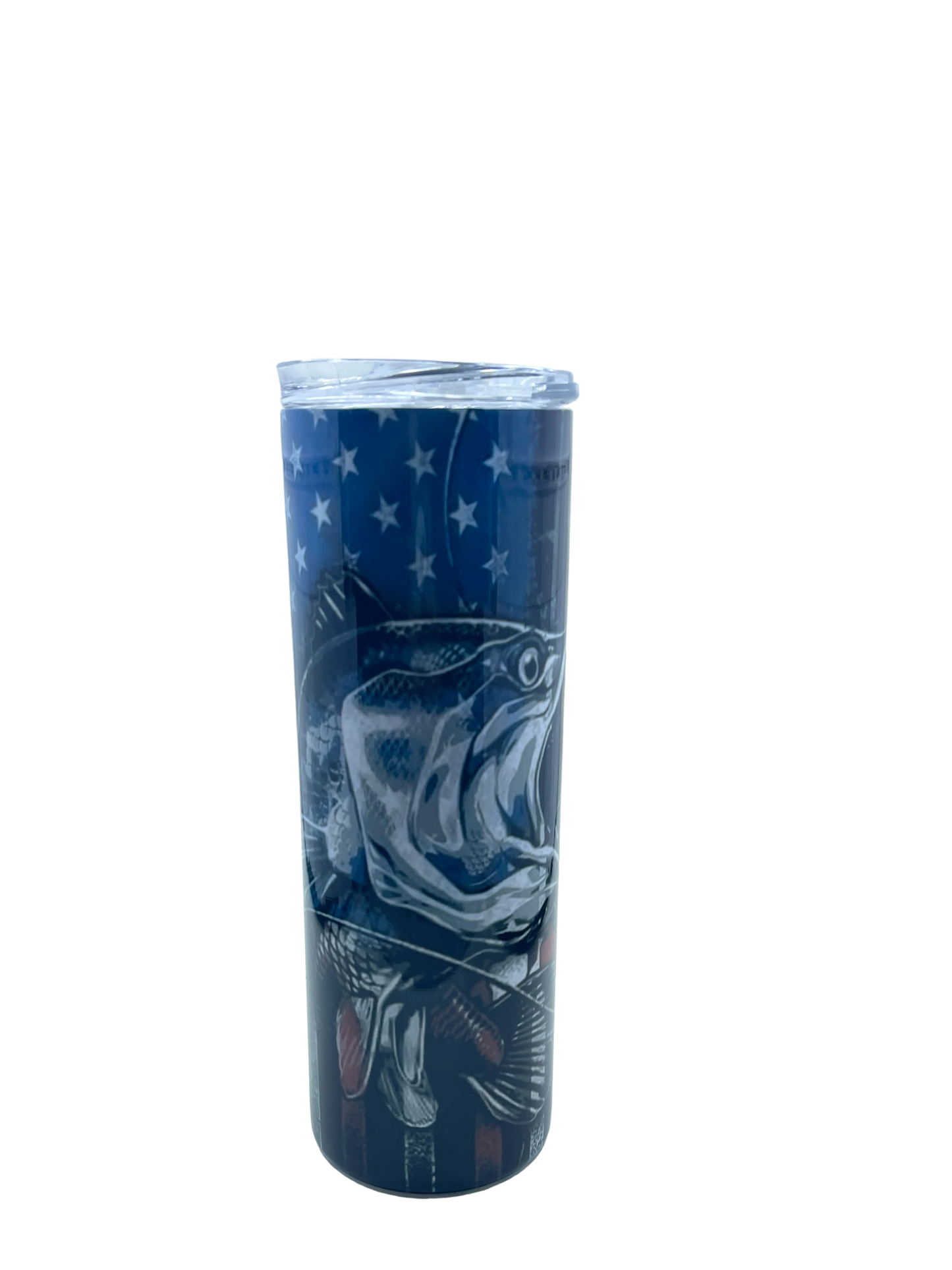 American Flag Bass 20oz Tumbler