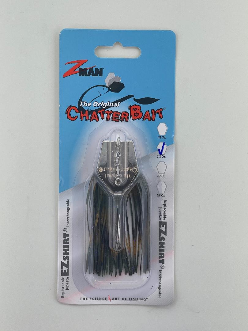 Zman The Original Chatterbait 3/8oz (Grn Pumpkin/Purple)