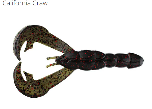 Strike King 4" Rage Craw (California Craw)