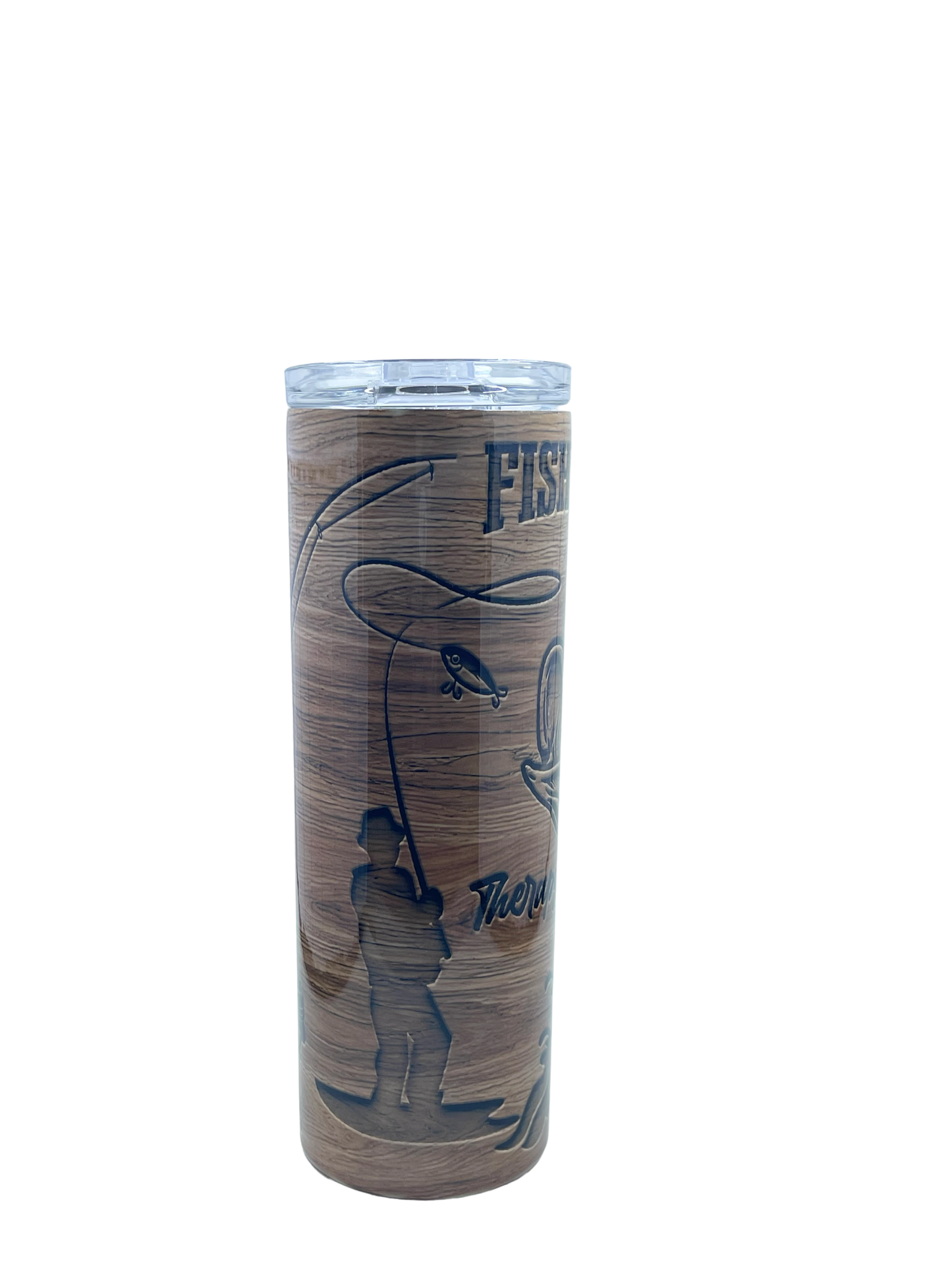 Wood Grain Bass 20oz Tumbler