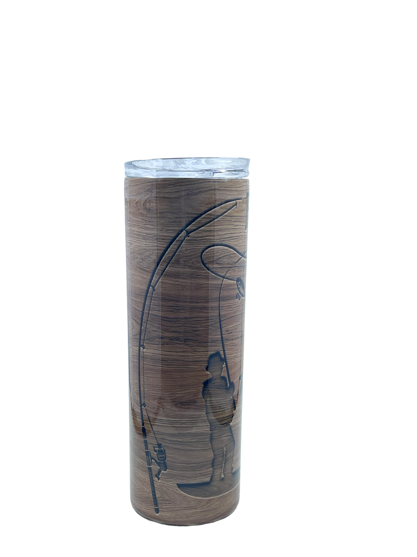 Wood Grain Bass 20oz Tumbler